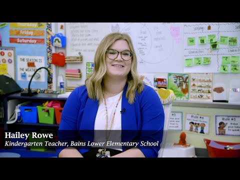 Bains Lower Elementary School - Teacher of the Year 2024 - Hailey Rowe