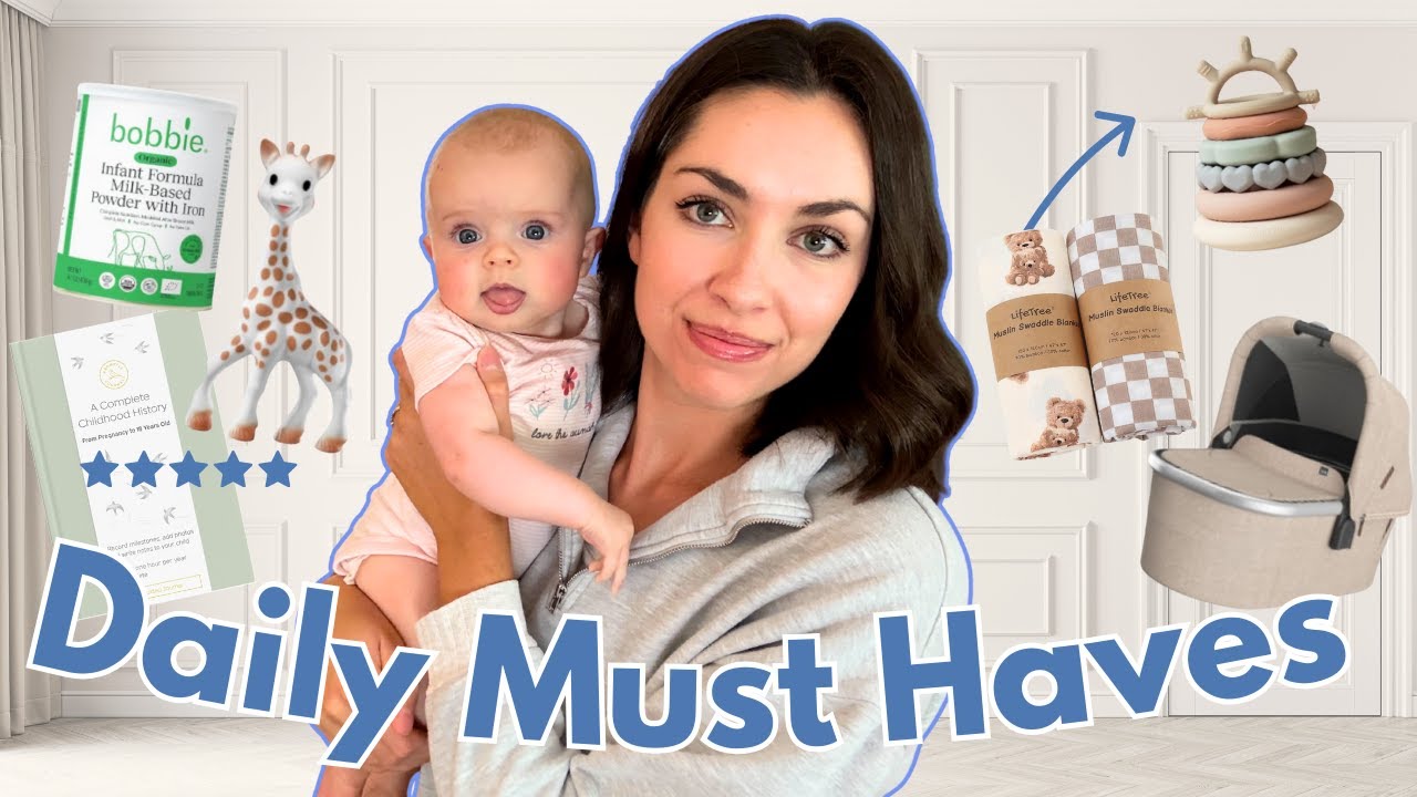 Baby Registry Must-Haves I Use Daily (As a Mom of 2) 🍼