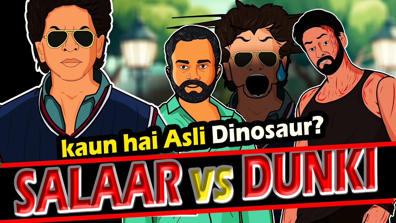 Salaar vs Dunki Spoof - ft. SRK, Prabhas and Prashanth neel