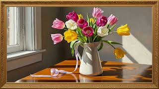 Vintage Botanical Artwork | Relaxing Gallery Style Screen screenshot 4