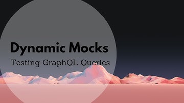 Testing GraphQL with Auto Mocked Provider