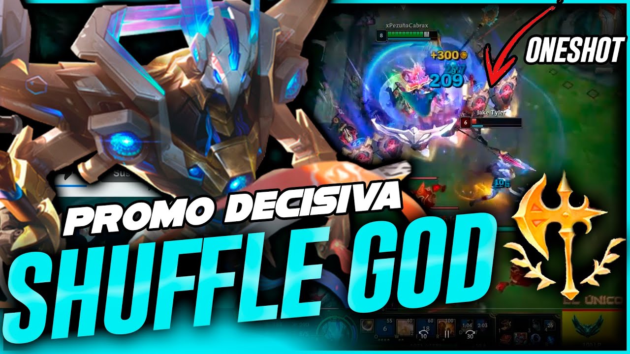 SOY EL DIOS DEL SHUFFLE *AZIR ONESHOT* PROMO DECISIVA S13 - YouTube