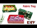 How to Make Fabric Basket or DIY Rectangular Fabric Trays | Easy sewing instructions