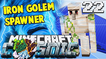 IRON GOLEM SPAWNER!! | Minecraft FACTIONS #22 (CosmicPvP)