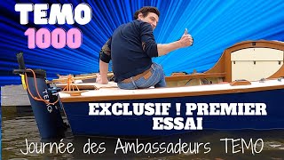 TEMO·1000 Premier Essai Moteur Hors Bord électrique - First Try Resimi