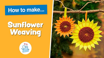 How to Make Sunflower Weaving | Baker Ross