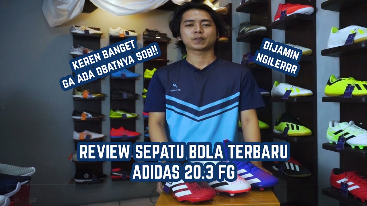 REVIEW SEPATU BOLA TERBARU ADIDAS PREDATOR 20.3 FG