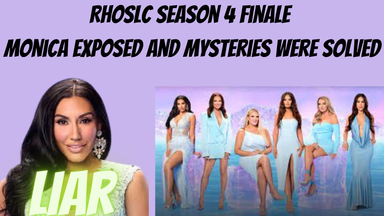 The Real Housewives of Salt Lake City S4 Finale Live and Review - YouTube