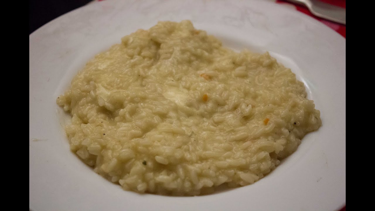 Risotto Spumante e Provola