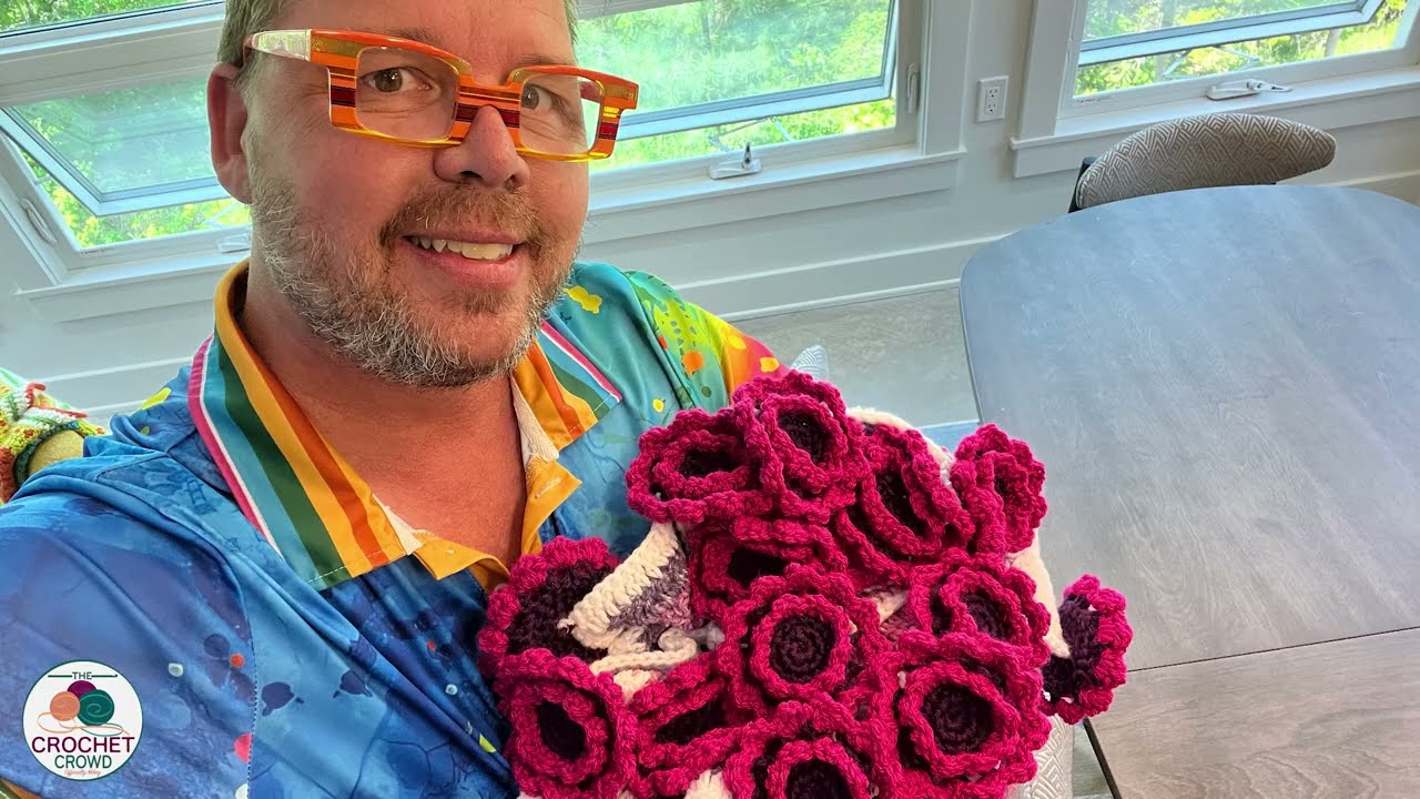 小物 uniformexperiment FLOWERBLANKET fragment Week 1: Crochet the Study of Complicated Flower Bouquet Blanket