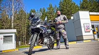 ЕДУ НА BMW F850GS В МУРМАНСК#1! МАЙ +2 ГРАДУСА!