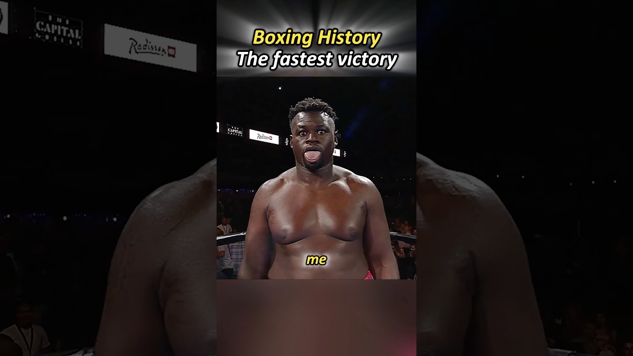 The fastest victory in boxing history ended at the beginning