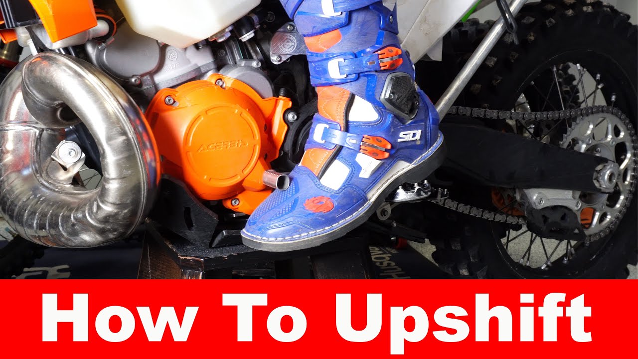 How To Upshift a Dirt Bike Or Motorcycle YouTube