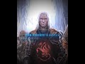 "Bend the knee to me or your house burns" - Daemon Targaryen | G.R.R.M X MONTAGEM DANZA (Slowed)