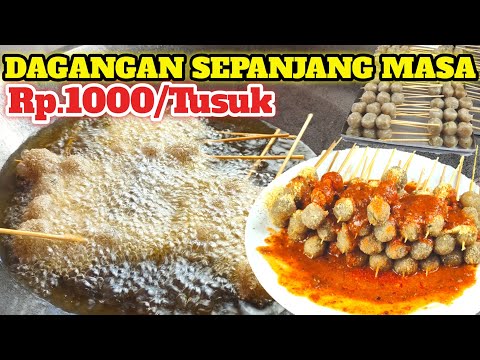 Gambar Cilok Tusuk Goreng