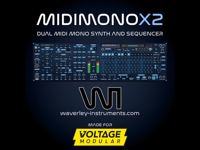 New from Waverley Instruments - MIDIMONOX2 for Voltage Modular