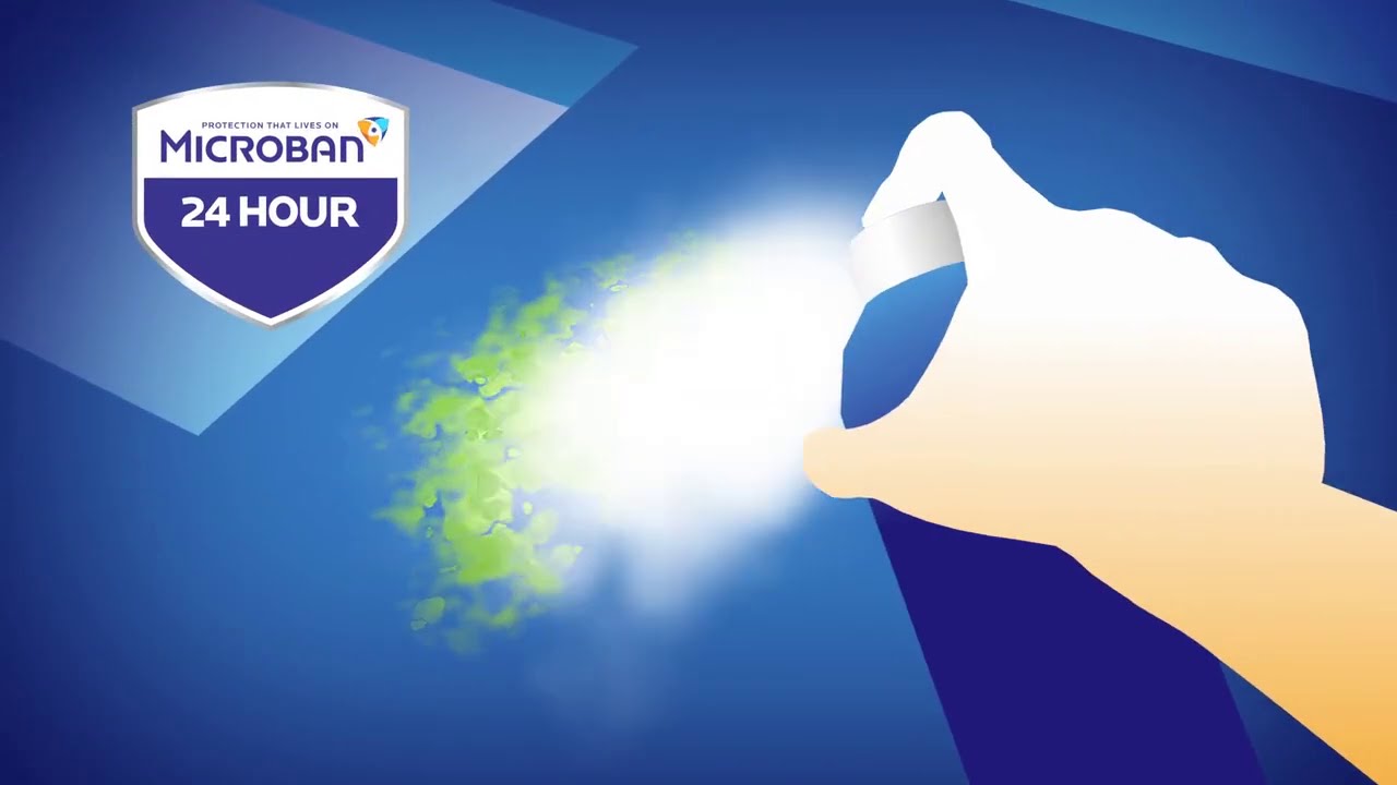Microban 24’s 24Hour Bacteria Shield Explained YouTube