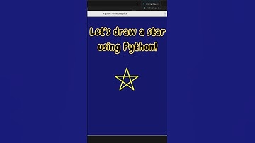 Create Stunning Stars with Turtle in Python!