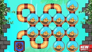 Save the Fish Game / Fishdom ads mini Game / Pull the Pin  / level 51965220 solution / Fishy Gaming