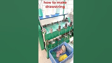 #how to make drawstring #fashion #sewing #bdgarments #jeans #shorts #how #textile #garments