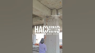Hacking work #hacking #hackingwork #civilworks #construction #concretestructures