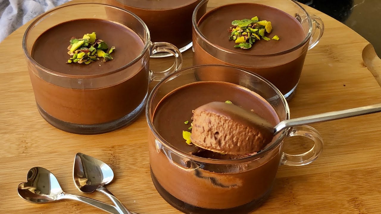 Ağızda eriyen köpük köpük çikolata 👌🏼 Çikolatalı mousse tarifi ✓ - YouTube