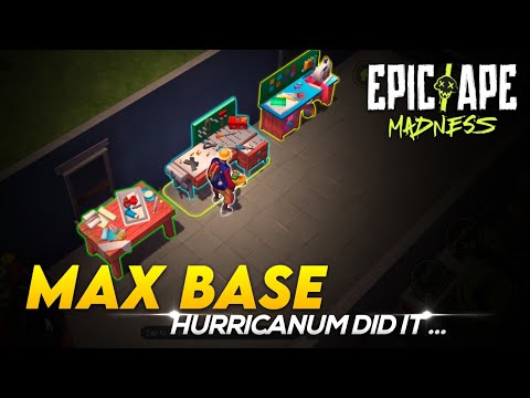 Hurricanum MAXES MY BASE! Epic Ape Madness