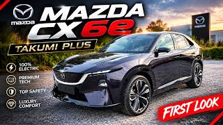 NEW Mazda CX 6e Takumi Plus Review: Premium Luxury or Tech Overload? #mazda #mazddaex6e #ev #suv
