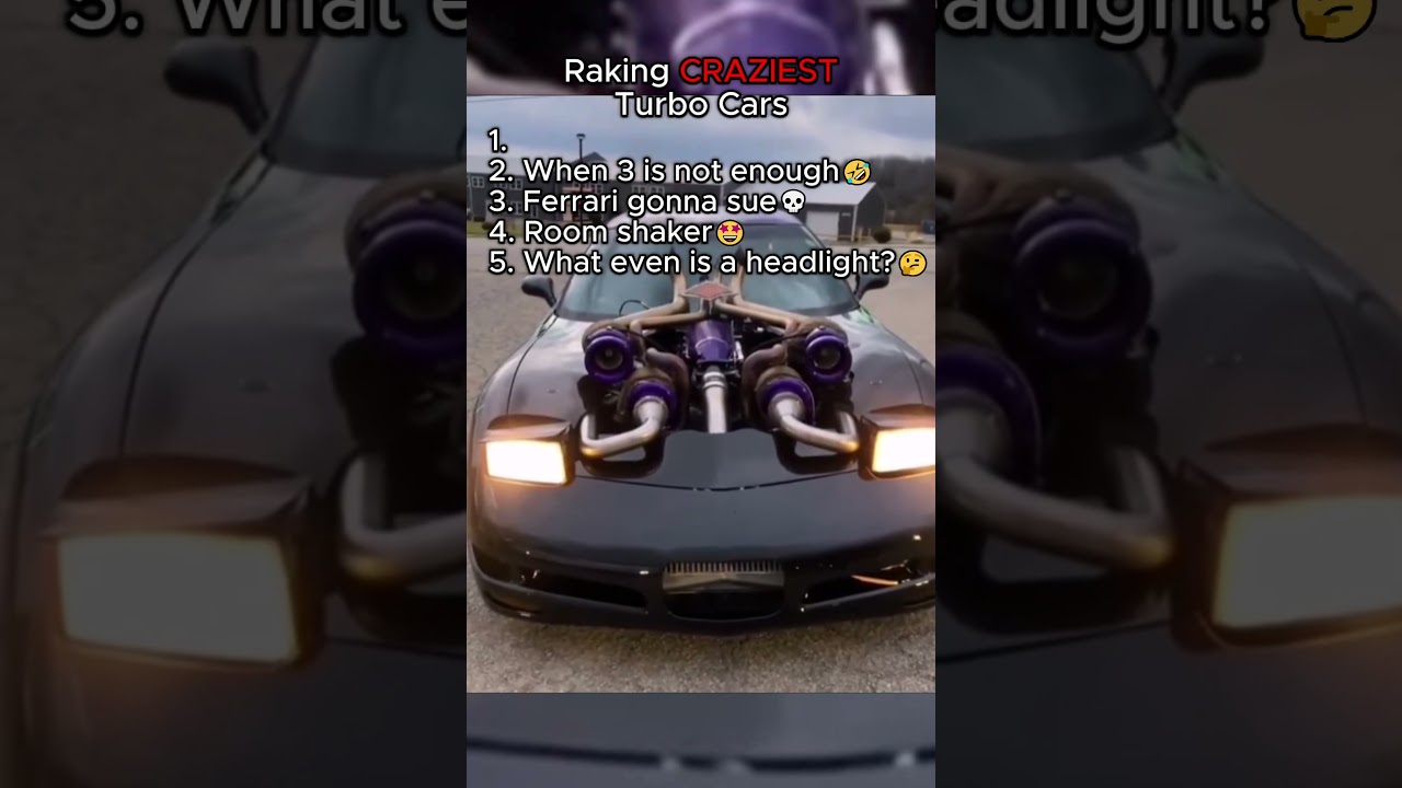 Most INSANELY modified cars you'll ever see! Ranking CRAZIEST Turbo Cars 