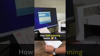 OMR Scanner Live Demo: Watch how your answer sheet gets checked 🧐 #omrsheet #neetpreparation