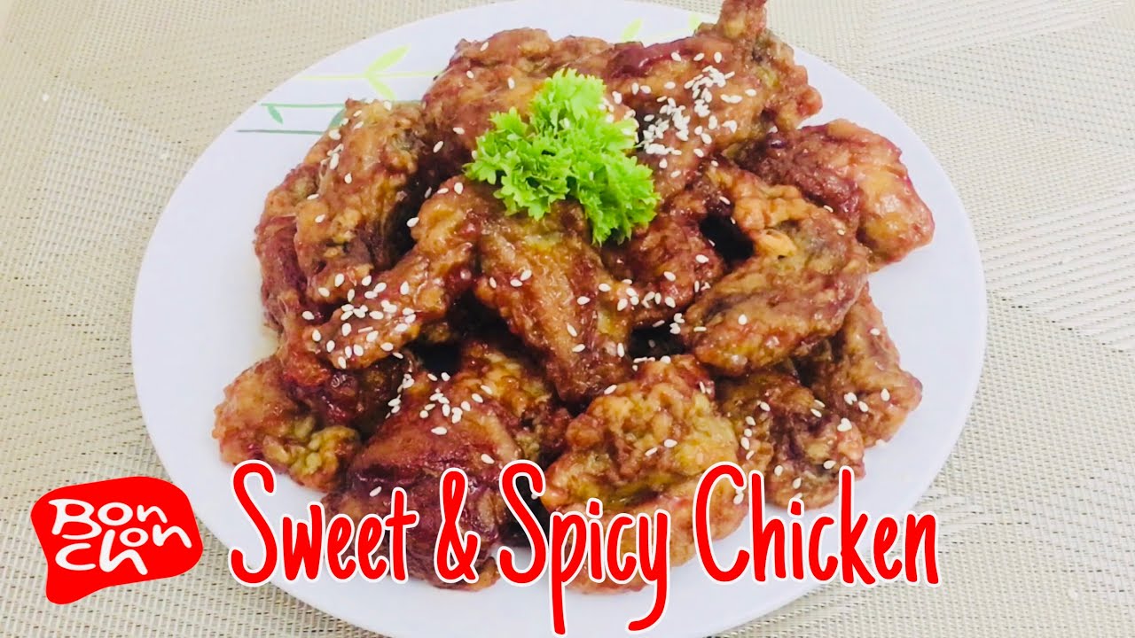 SWEET & SPICY CHICKEN ALA BONCHON STYLE Easy Recipe Pinoy Foods