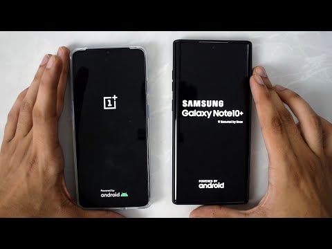 OnePlus 7T vs Samsung Galaxy Note 10+ : Speed Test! *SHOCKING*