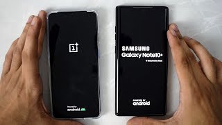 Oneplus 7T Vs Samsung Galaxy Note 10 Speed Test Shocking