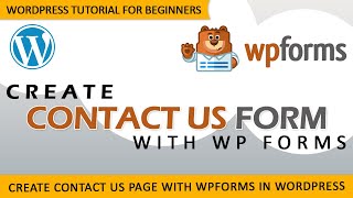 How to Create Contact Us Page in WordPress | Add Contact Us Form with WPForms Plugin (full guide)