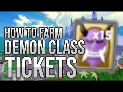 How To Farm Demon Class Tickets In World Zero World Zero Demon Ticket Farming Guide Youtube - roblox world zero wiki perks