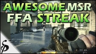 Awesome MSR Quick Scoping Streak - My Favorite Style of Play