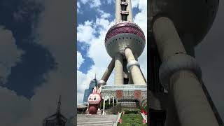Pearl tower and Labubu