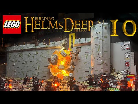 Building Helms Deep in LEGO - Episode 10 - Tower Wall