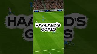 HAALAND GOAL COMPILATION.. #football #pes #efootball #ronaldo #haaland #worldcup2026 #gameplay