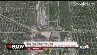 Getting to the Indy 500: New roundabout, parking restrictions