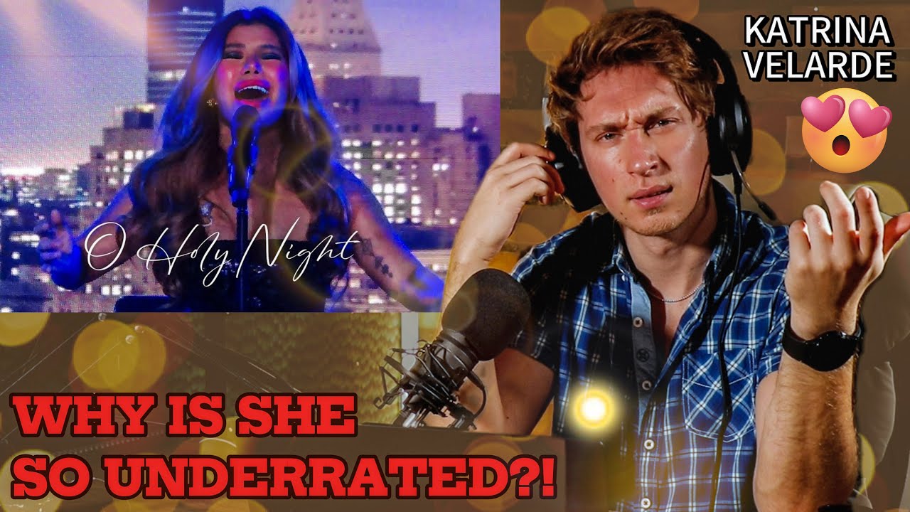 KATRINA VELARDE - O Holy Night | She Deserves More! (Viva Café 2024) | Richards Infinity Reacts