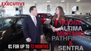 Celebrate No Money Down Days this October at Executive Nissan! Executive Nissan North Haven