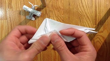 Origami sopwith camel part 3 of 4