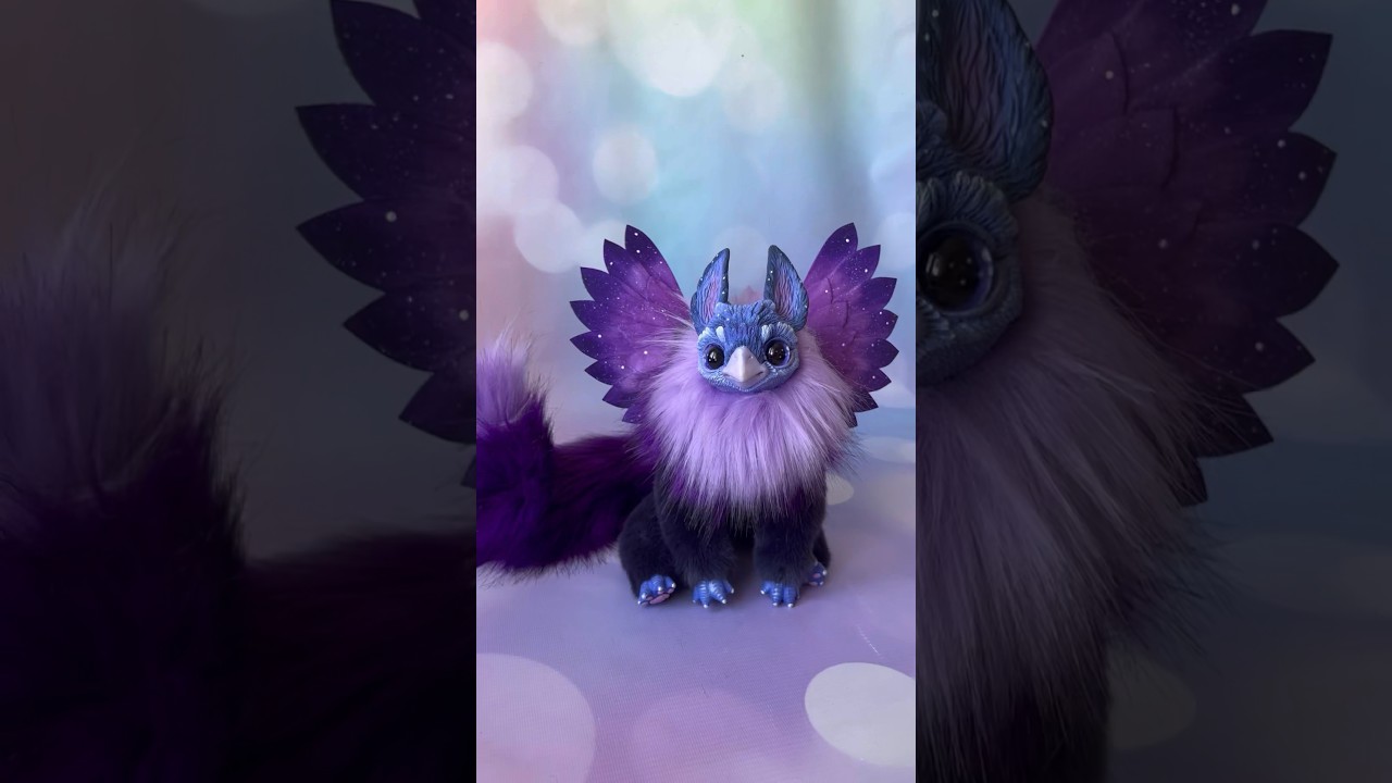 Our cosmic pointy-eared griffin 💜✨
