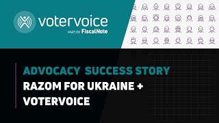 Razom for Ukraine — Advocacy Success Story