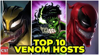 Top 10 Marvel Characters Who Got Bonded With Venom Symbiote!
