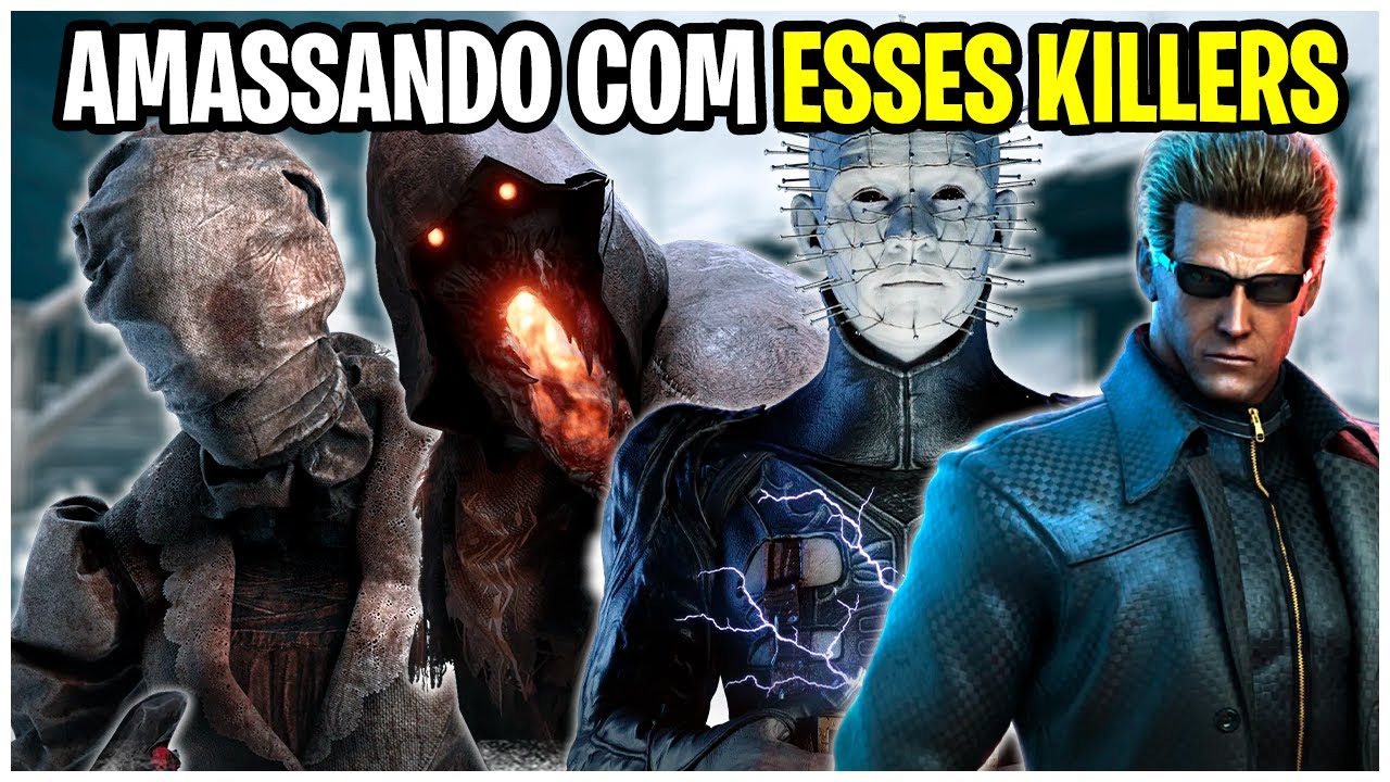ENFRENTEI um time de Dead by Daylight com os MELHORES KILLERS do JOGO ...