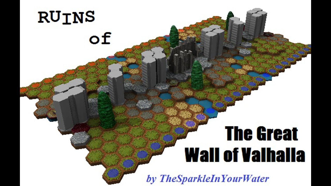Heroscape Battle: The Ruins of the Great Wall of Valhalla (Part 1)