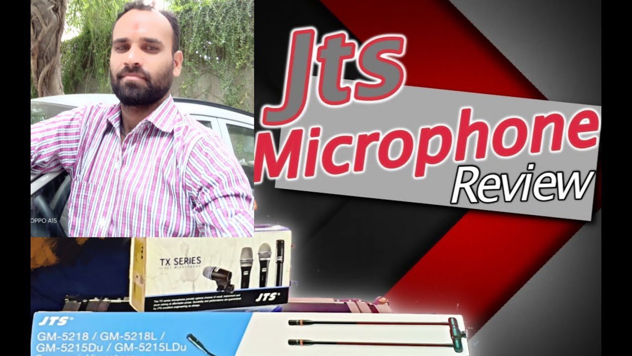 JTS GM series condenser gooseneck microphones Podium mic GM5218