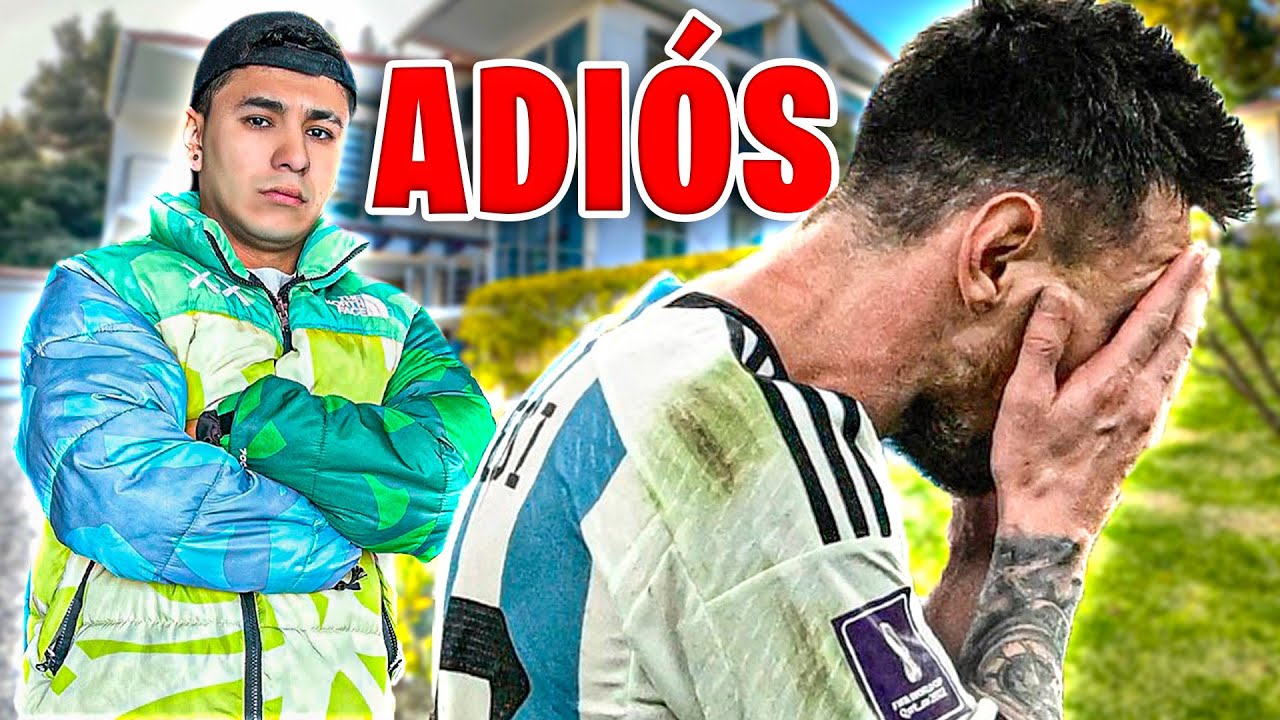 HAGO LLORAR a MESSI.exe por ESTA RAZÓN * ABANDONA la CASA - YouTube
